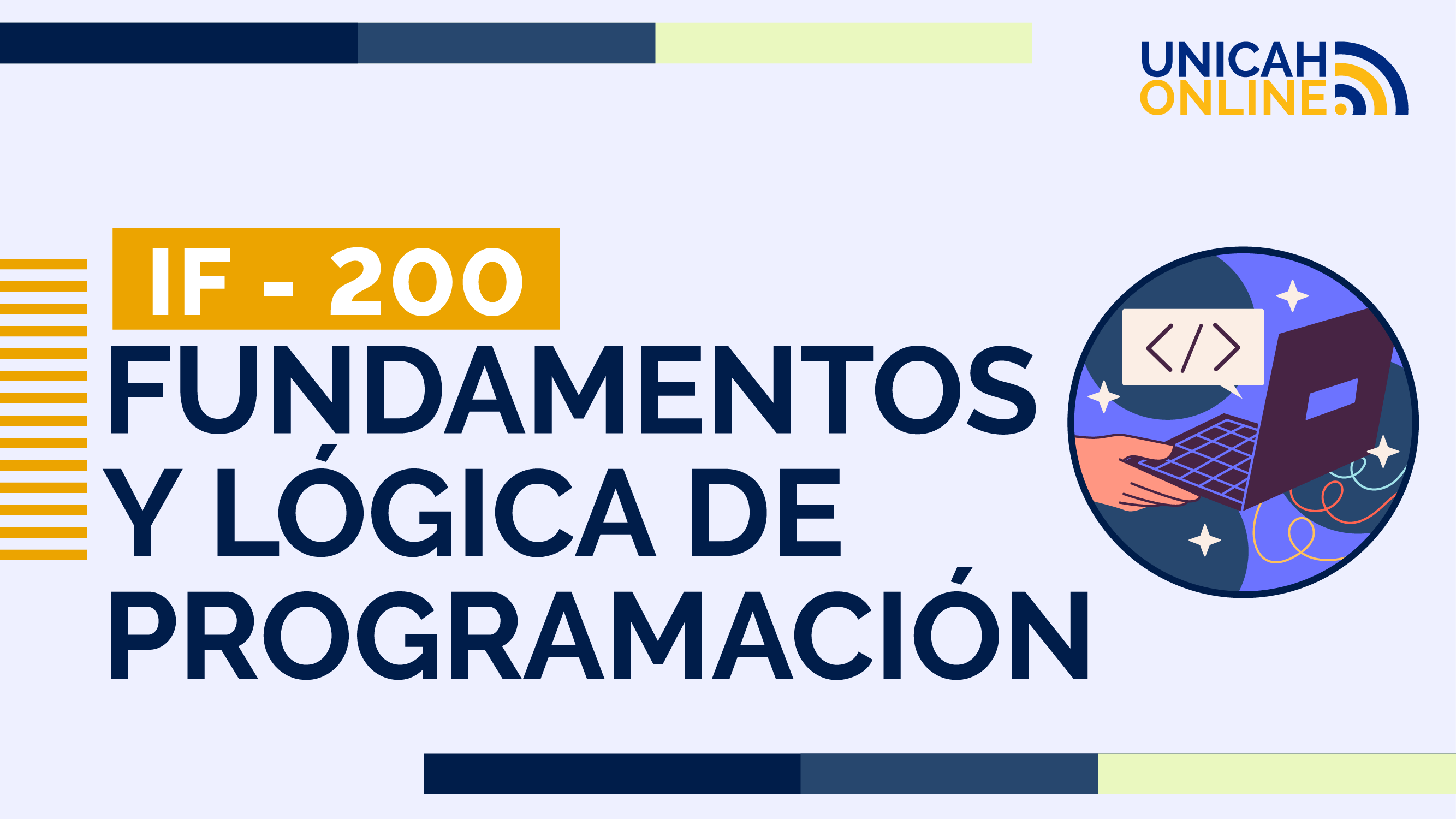 IF200 FUNDAMENTOS Y LÓGICA DE PROGRAMACIÓN