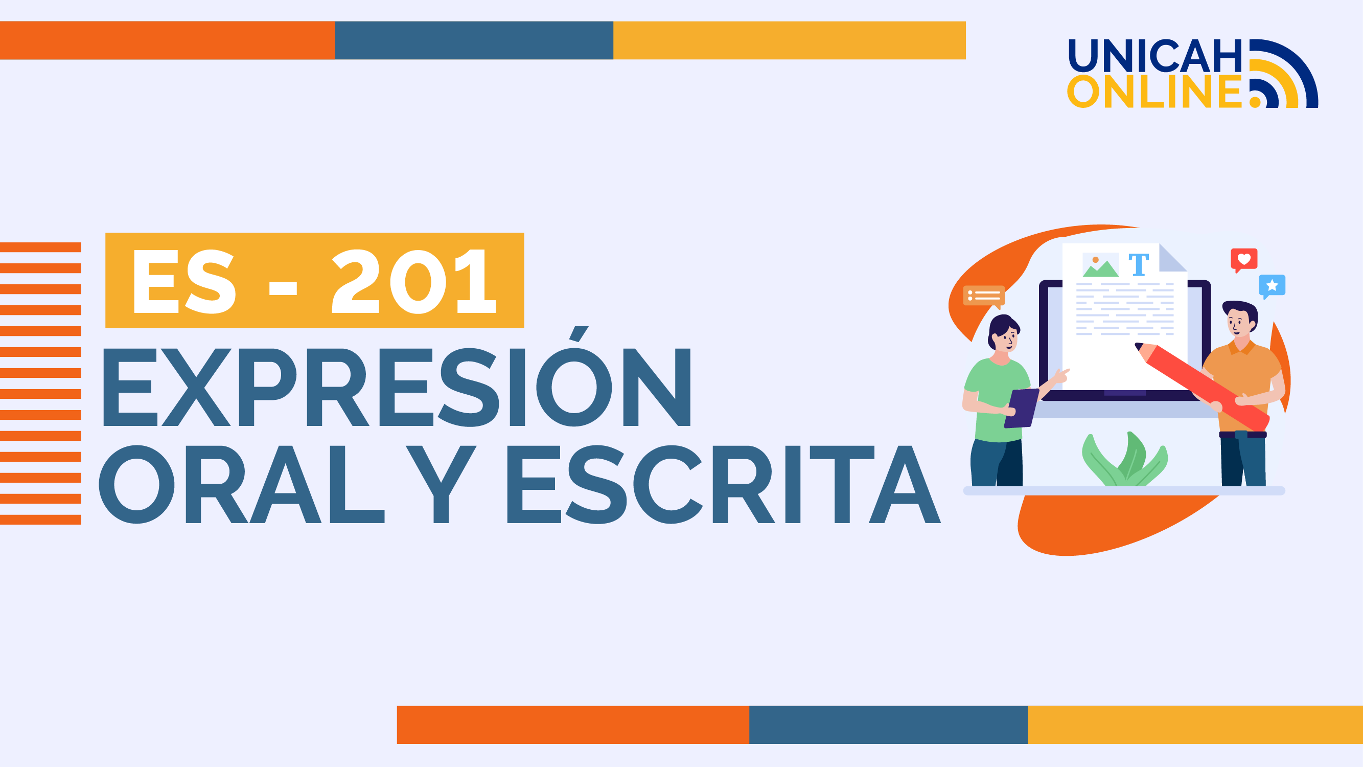 ES201 EXPRESION ORAL Y ESCRITA