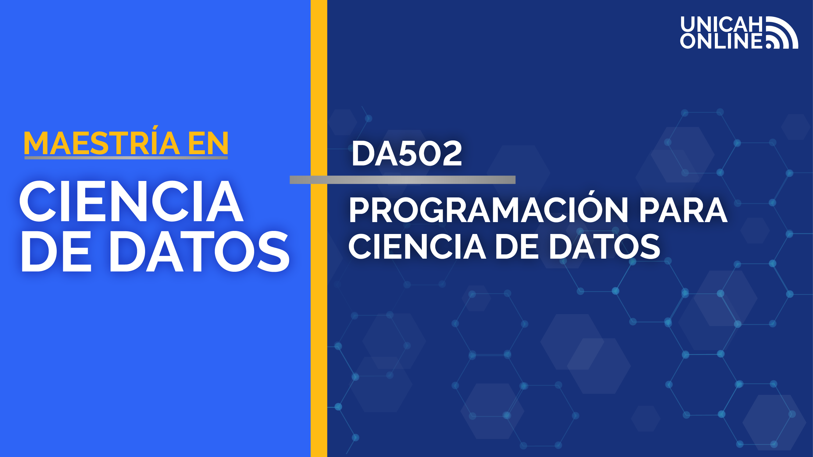 DA502 PROGRAMACIÓN PARA LA CIENCIA DE DATOS