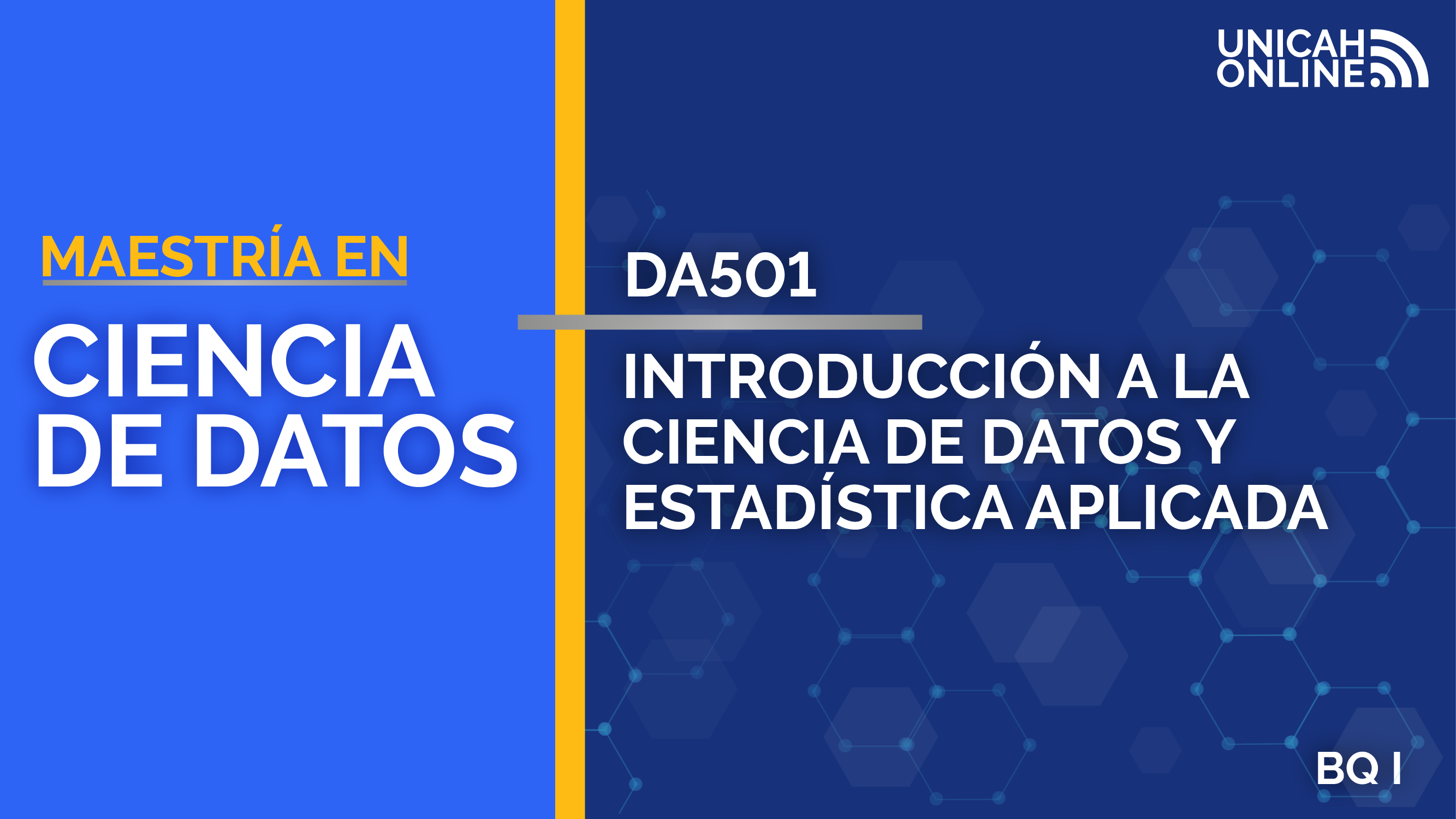 DA501 INTRODUCCIÓN A LA CIENCIA DE DATOS Y ESTADÍSTICA APLICADA
