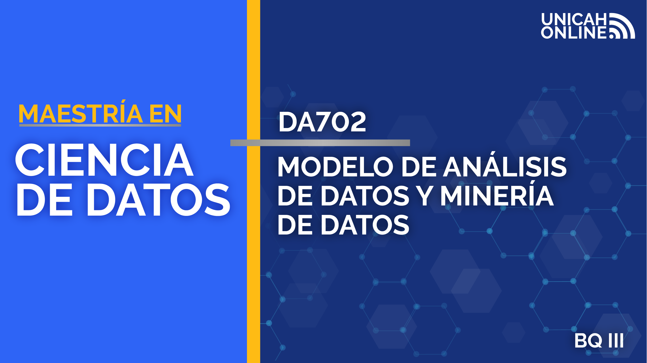 DA702 MODELO DE ANÁLISIS DE DATOS Y MINERÍA DE DATOS